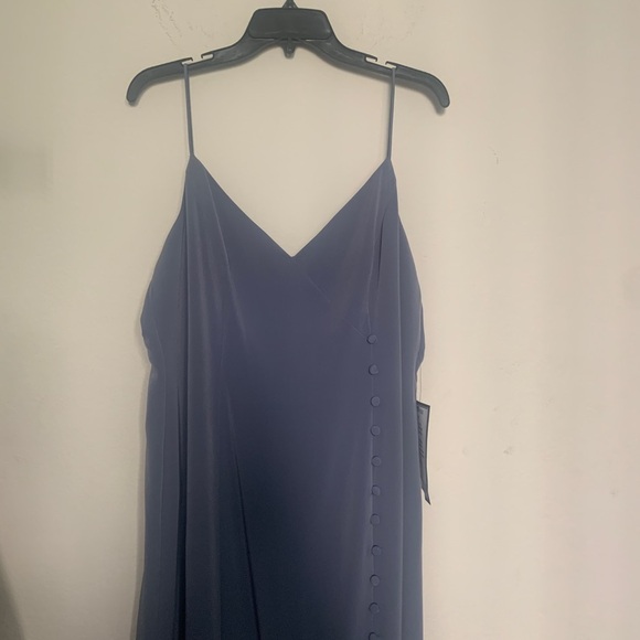 NWT Adrianna Papell Ruffled Button Mermaid Dress - Picture 5 of 9